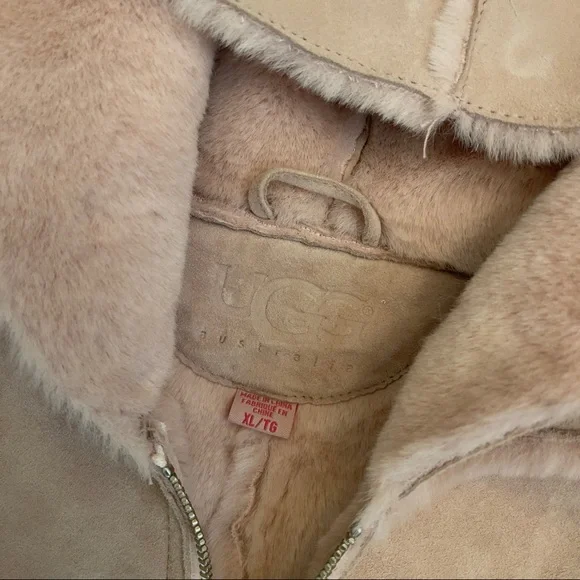 UGG Women's Pink Hooded Jacket - Picture 3 of 8